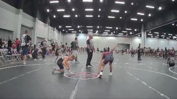 88 lbs Round 2 (4 Team) - Bo Strader, Backyard Brawlers Gold vs Kadin Sika, Team Gotcha