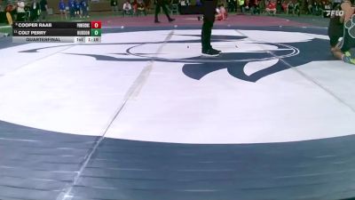 D4-138 lbs Quarterfinal - Cooper Raab, Powers North Central vs Colt Perry, Hudson