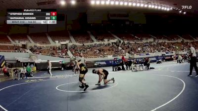 144-D3 Quarterfinal - Nathanial Higgins, Salpointe Catholic High School vs Stephen Semken, Crismon High School