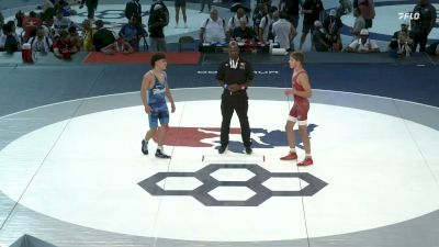 113 lbs 3rd Place Match - Garrett Bjerga, Minnesota vs Leonydes Peraza, Florida