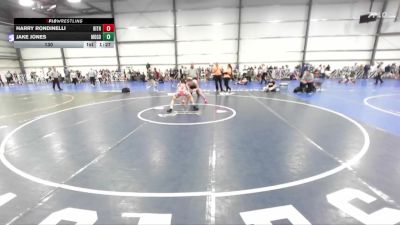 130 lbs Round 4 (1:30pm Friday) - Jake Jones, Maryland Gold vs Harry Rondinelli, Bitetto Trained