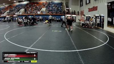 175 lbs Cons. Round 4 - Jason Whitaker, St. Mary`s Ryken vs Jack Farrell, Boys` Latin School