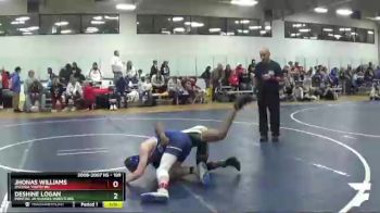 109 lbs Cons. Round 3 - Jhonas Williams, Oscoda Youth WC vs Deshine Logan, Pontiac Jr Huskies Wrestling