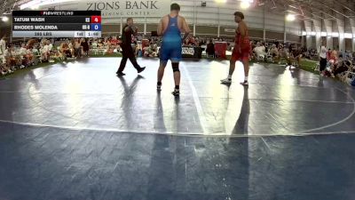 285 lbs Tatum Wash, Kansas vs Rhodes Molenda, Oklahoma Outlaws Blue
