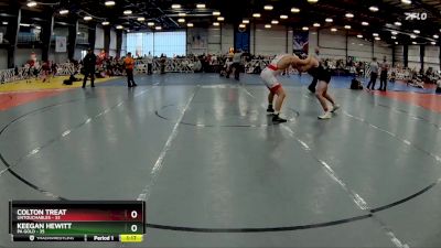 210 lbs Rd# 8- 12:30pm Saturday Final Pool - Keegan Hewitt, PA Gold vs Colton Treat, Untouchables