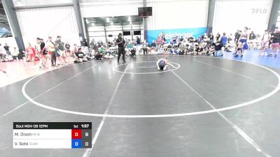 29 kg 7th Place - Marley Dixon, PA West Black vs Victoria Soto, Team NY