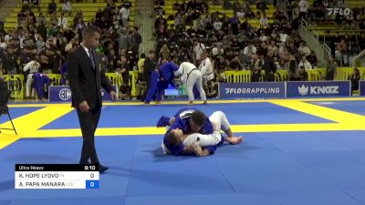 KJETIL HOPE LYDVO vs ALEXANDRE PAPA MANARA 2024 World Jiu-Jitsu IBJJF Championship