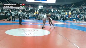 6-7A 152 3rd Place Match - Wyteria Powe, Gardendale Hs vs Faith Watkins-cook, Benjamin Russell