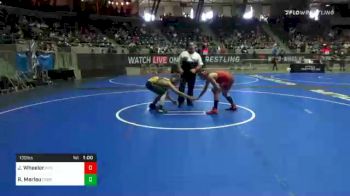 130 lbs Consolation - Jameson Wheeler, Pikes Peak Warriors vs Remington Merlau, Carrol WC