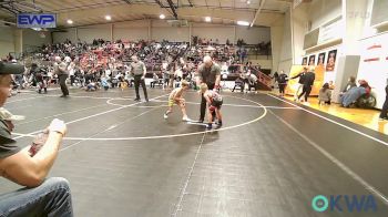 49 lbs Consolation - Oliver Moten, Locust Grove Youth Wrestling vs Rhett Lewis, Dark Cloud Wrestling Club