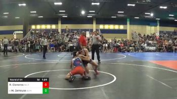 Match - Rene Cisneros, Baldwin Park High School vs Miguel DeHoyos, Olympus Wrestling Club