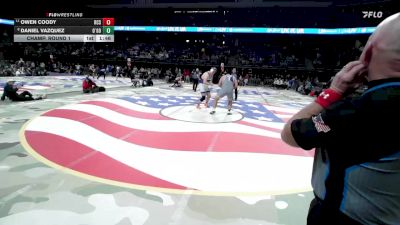 Champ. Round 1 - Owen Coody, Rapid City Stevens vs Daniel Vazquez, O`Gorman