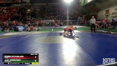 3A 220 lbs Cons. Round 2 - Alex Arredondo, Fruitland vs Robbie McCashland, Teton