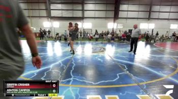 120 lbs Cons. Round 1 - Ashton Campos, Kellam Mat Rats Wrestling Club vs Griffin Crisher, Defiant