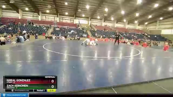 126 lbs Semis & 1st Wrestleback (8 Team) - Isreal Gonzalez, UTAH1 vs ...