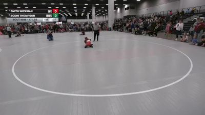 77 lbs Cons. Rd Of 16 - Smith Wickman, Evansville Wrestling Club vs Bodhi Thompson, Mile High Wrestling Club