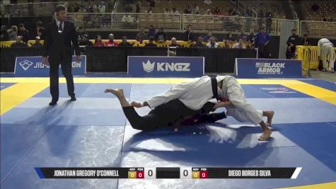 Diego Borges Silva vs Jonathan Gregory O'Connell 2025 Pan Jiu Jitsu IBJJF Championship