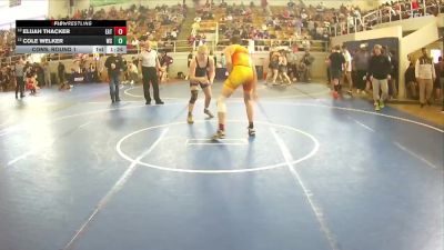 177 lbs Cons. Round 1 - Cole Welker, West Geauga vs Elijah Thacker, Eaton