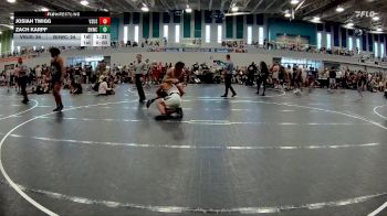 190 lbs Round 1 (4 Team) - Josiah Twigg, VSUS Athletics RTC vs Zach Karpf, BHWC | Black Hive Wrestling Club