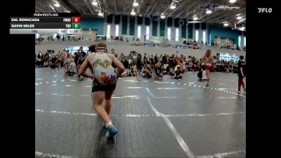 190 lbs Round 1 (4 Team) - Gavin Miles, Trojan WC vs Sal Bonacasa, Pasco Wolfpack WC