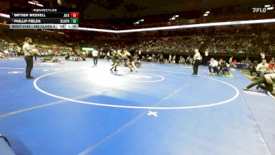 285 Class 4 lbs Champ. Round 1 - Brysen Wessell, Jackson vs Phillip Fields, Blue Springs