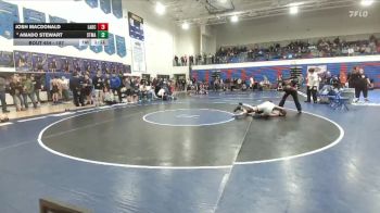 157 lbs Cons. Round 5 - Josh Macdonald, Lake City vs Amado Stewart, St. Maries