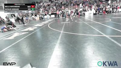 102 lbs Rr Rnd 4 - Bella Hutcheson, Wagoner Takedown Club vs Natalie LeGrand, Sperry Wrestling Club