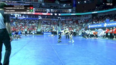 1A-120 lbs Champ. Round 1 - Jackson Van Der Sloot, Sibley-Ocheyedan vs Jase Jones, Sumner-Fredericksburg