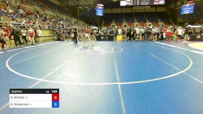 113 lbs Quarters - Shea Richter, SD vs Austin Bickerton, OH