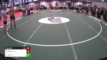 225A lbs 7th Place - Michael Diorio, Ponaganset High School vs Kaleb Ivie, Merritt Island High School