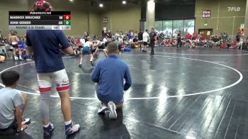 80 lbs Round 3 (6 Team) - John Seiber, Alabama Elite Blue vs Maddox Bruchez, Rebel Wrestling