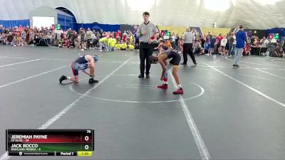 76 lbs Round 1 (8 Team) - Jeremiah Payne, CP Elite vs Jack Rocco, Highland Medina