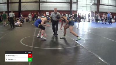 160 lbs Consolation - Wyatt Frawley, Unattached vs Nicholas Rotolo, Old Tappan