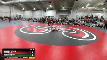 130 lbs Champ. Round 2 - Halley House, Cheyenne East vs Aspyn Hikida, Greeley West