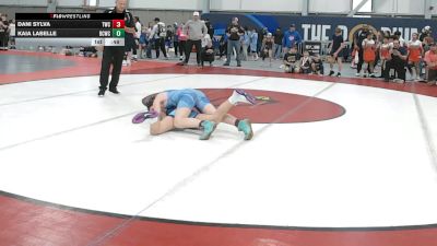 126 lbs Champ. Round 1 - Dani Sylva, Toro World Club vs Kaia LaBelle, Big Cat Wrestling Club