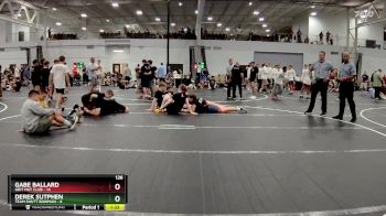 126 lbs Round 1 (8 Team) - Gabe Ballard, Grit Mat Club vs Derek Sutphen, Team Shutt Bowman