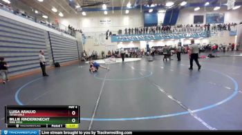 114G Semifinal - Luisa Araujo, Teton Girls vs Billie Rinderknecht, Ririe Girls