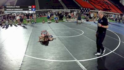 120 lbs Semis - Maquelle Pace, Utah vs Akeelah Gonzalez, Idaho