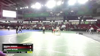 152 lbs Cons. Round 4 - Braden Morgan, Nampa vs Anthony Butler, Eagle