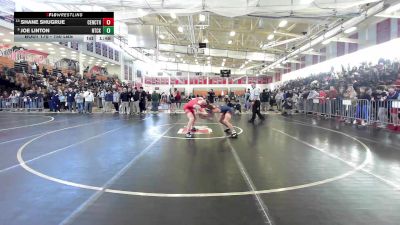 150 lbs Quarterfinal - Shane Shugrue, Central Catholic vs Joe Linton, Natick