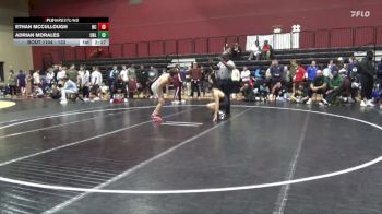 133 lbs Champ. Round 2 - Adrian Morales, NWCA - Life vs Ethan McCullough, Newberry College