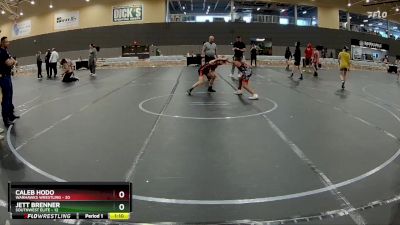 84 lbs Round 5 (6 Team) - Caleb Hodo, Warhawks Wrestling vs Jett Brenner, SouthWest Elite