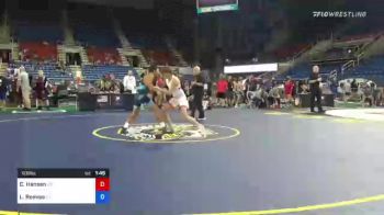 120 lbs Round Of 64 - Corbin Hansen, Utah vs Leland Reeves, Kentucky