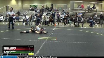 78 lbs Round 2 (6 Team) - Thomas Block, Mi Pitbull vs Derek Rogers, Indiana Outlaws