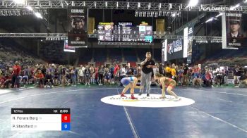 127 lbs Cons 8 #2 - Hedda Forare Berg, Texas vs Piper Staniford, Oregon