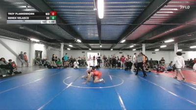 88 lbs Round 5 (6 Team) - Troy Plankenhorn, Wrecking Crew Black vs Benex Velasco, East Carolina Elite