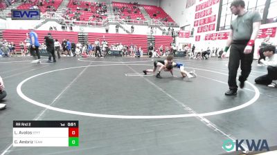 52 lbs Rr Rnd 2 - Liam Avalos, Standfast vs Casen Ambriz, Team Guthrie Wrestling