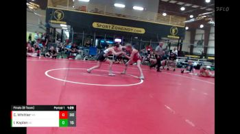 112 lbs Finals (8 Team) - Isabel Kaplan, Indiana INFERNO GOLD vs Cailyn Whittier, Midwest Assasins