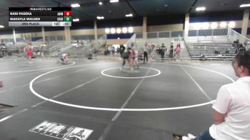 191 lbs 3rd Place - Nani Paseka, Animal House vs Makayla Walden, Charger WC
