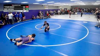 120 lbs Cons. Round 3 - Tyler Knight, Father Ryan vs Andy Cintron, Fort Campbell